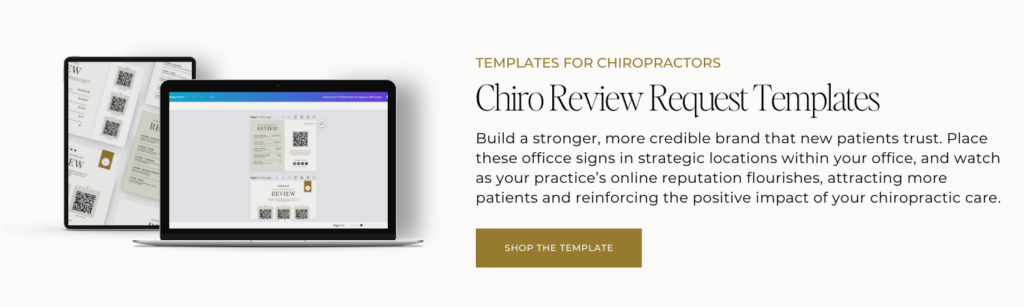 templates every chiropractic office should have